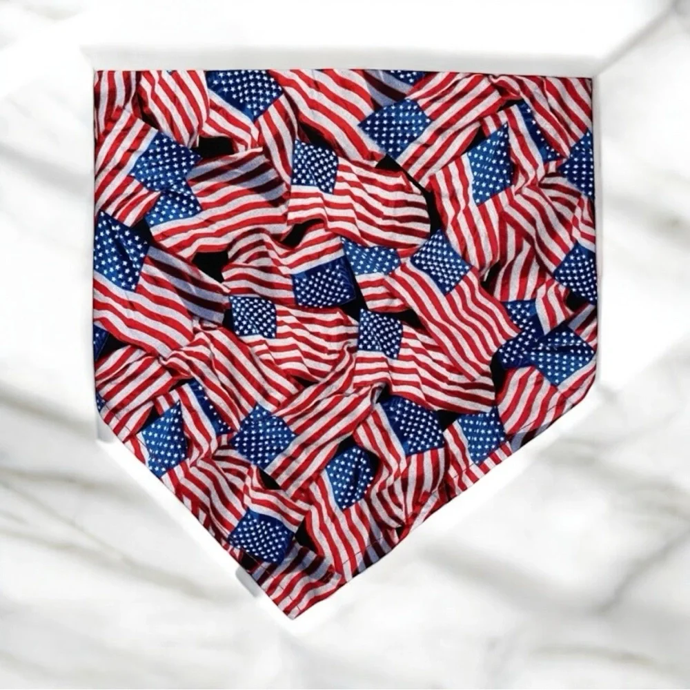 DOG Bandana - Flags - Size L Large